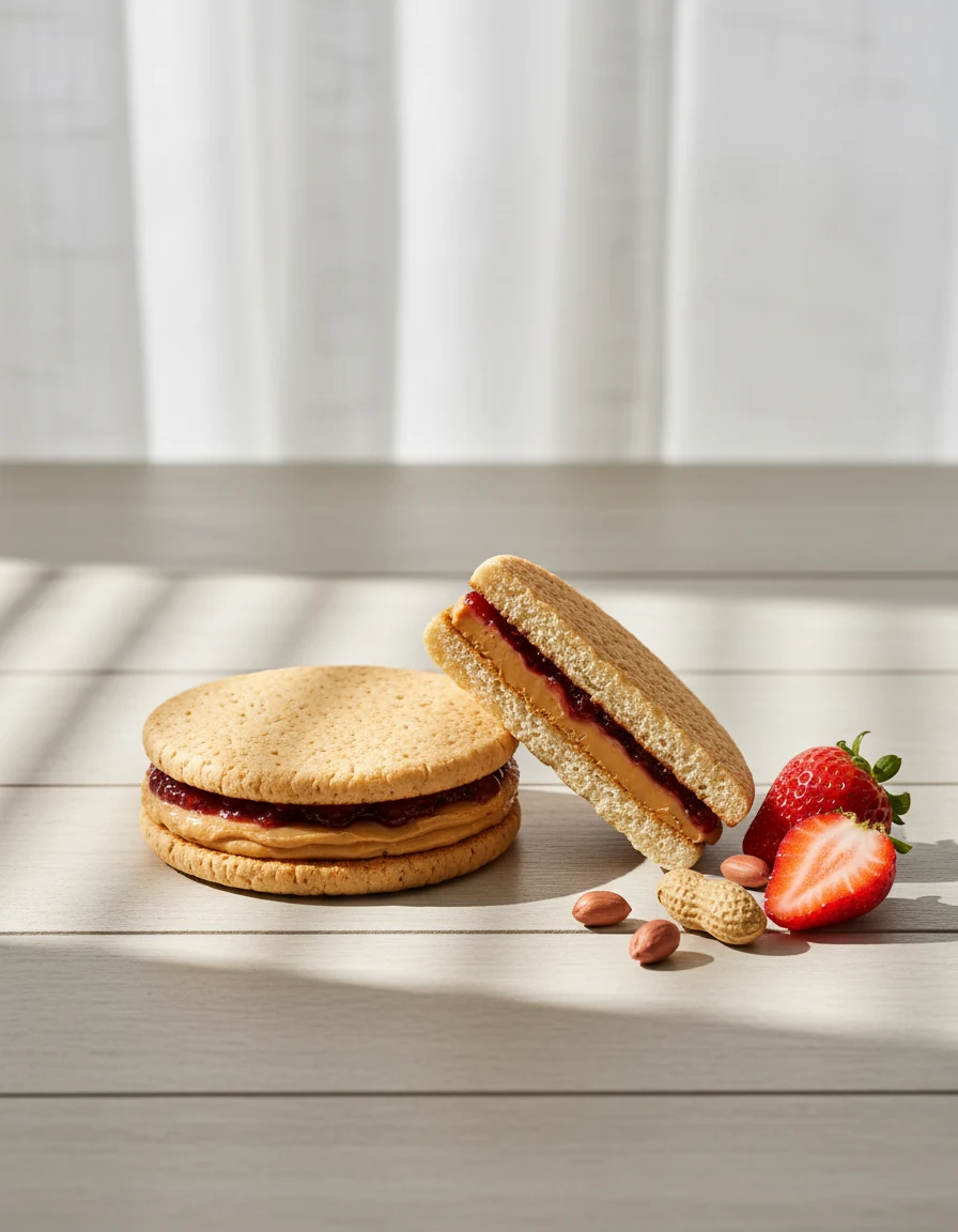Peanut Butter & Strawberry Jam
